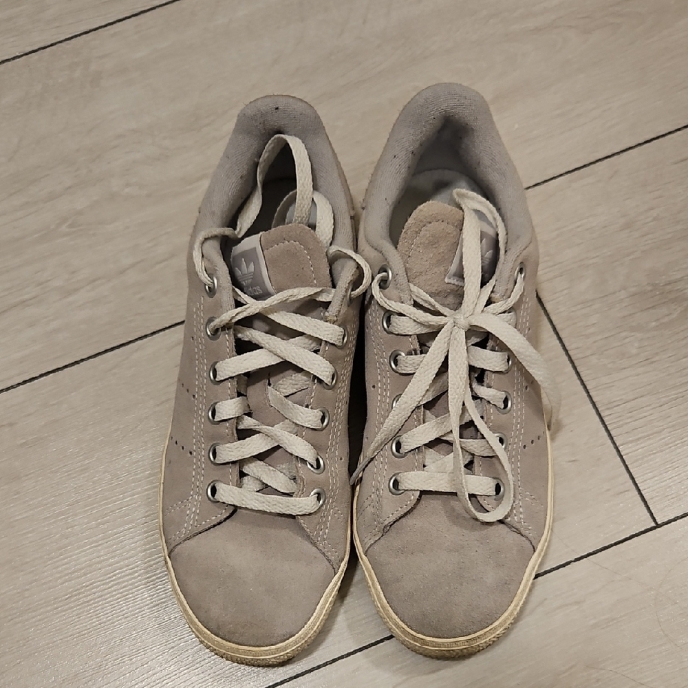 Gray Suede Sneakers